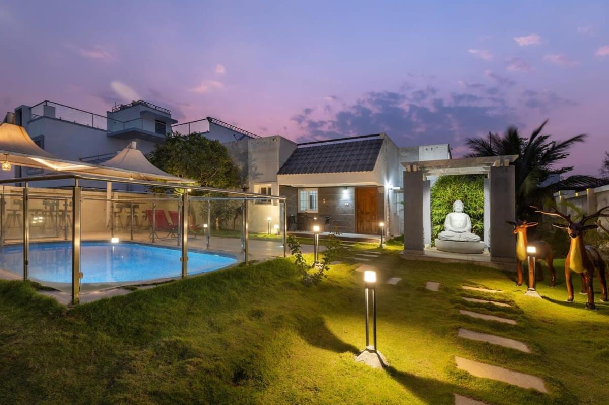 Blue Nest By Stayjadeparty Villalawn Hosur Exterior photo